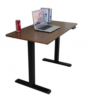 Office desk Wooden Computer desk Adjustable Electric Lifting Table Single Motor Panel Desktop Smart Furniture Standing Desk