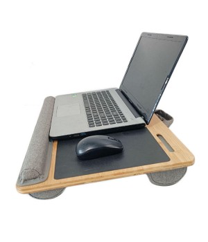 WDF Hot Sale Portable Laptop bed tray table Stand PC Stands Lap Desk Laptop Tray With Cushion foam