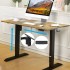 ZGO Electrical Lifting Sit Stand Office Computer Table Height Adjustable Computer Standing Metal Desk Frame