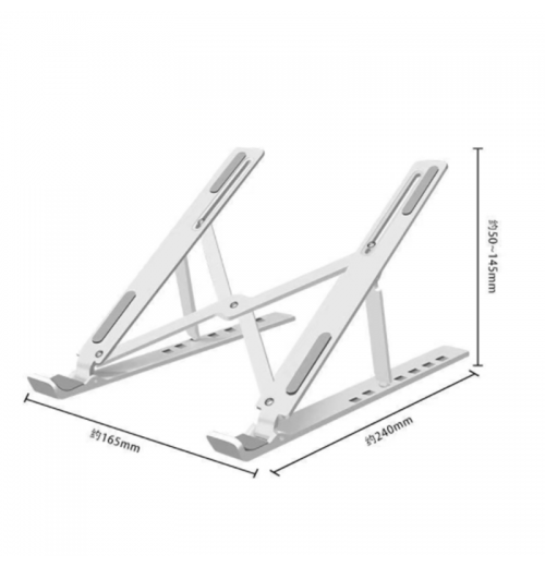 Desk PC Computer Folding Vertical Laptop Stand ABS Adjustable Laptop Stand Holder