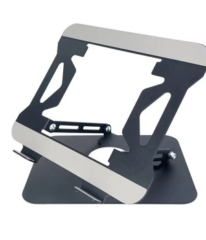 Laptop Stand with 360° Rotating Base Ergonomic Computer Riser for Desk