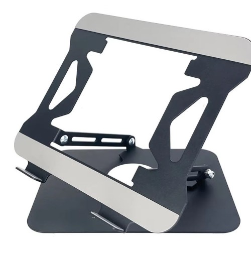 Laptop Stand with 360° Rotating Base Ergonomic Computer Riser for Desk