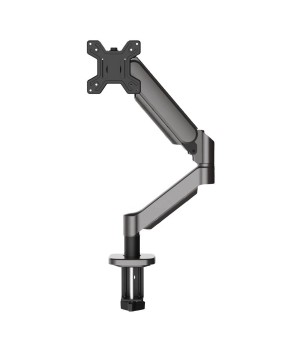 Hot Selling Aluminum Single Gas Spring Monitor Arm Computer Desk Monitor Mount Stand Height Adjustable 13"-32" Screen Stock