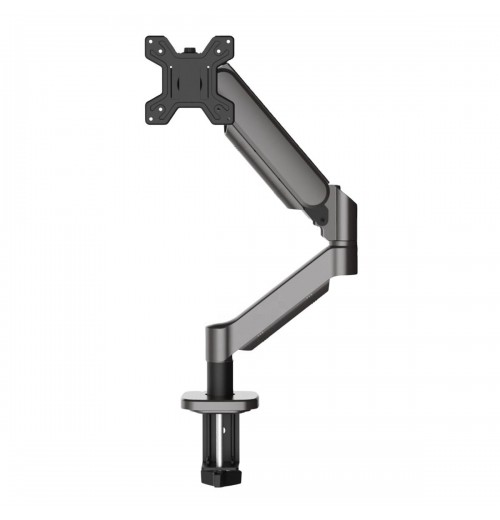 Hot Selling Aluminum Single Gas Spring Monitor Arm Computer Desk Monitor Mount Stand Height Adjustable 13"-32" Screen Stock