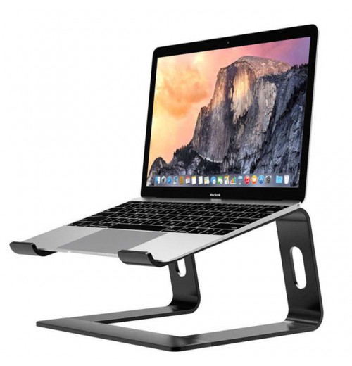 Ergonomic Aluminum Laptop Mount Computer Stand Compatible Detachable Laptop Riser Notebook Holder For MacBook 10-15.6"