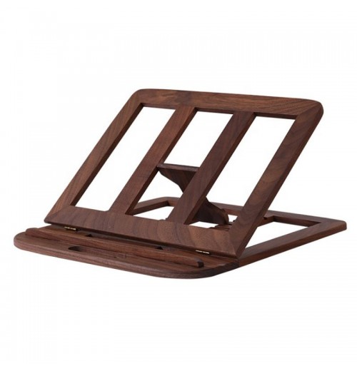 Solid Wood Adjustable Laptop Stand Foldable Laptop Stand with Multiple Angles