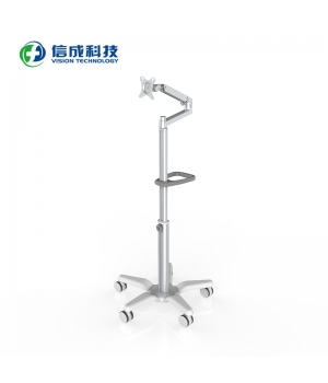 Medical tablet cart Hospital medical tablet computer trolley iPad mobile stand