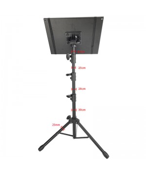 Foldable Projector Tripod Computer Stand Laptop Extension Stand with Phone Mounts