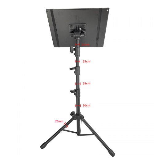 Foldable Projector Tripod Computer Stand Laptop Extension Stand with Phone Mounts