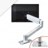 Monitor Mount Computer Screen Single Monitor Stand Silver Adjustable Monitor Arm