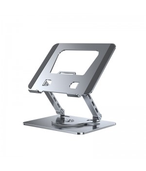 360-degree rotating laptop stand Desktop lift folding portable aluminum alloy metal cooling base computer stand