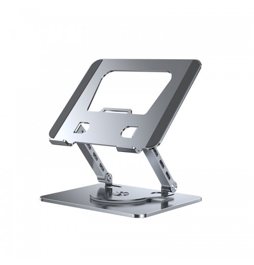 360-degree rotating laptop stand Desktop lift folding portable aluminum alloy metal cooling base computer stand