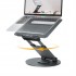 LANGWEI Fast Shipping High Quality Stand Up Height Portable Laptop Stand With 360 Swivel Base Rotating Computer Stand